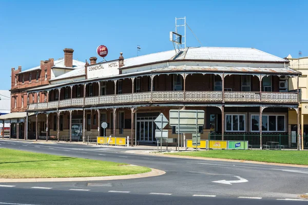 Nhill Victoria Australia March 2017 Exterior View Commercial Hotel Nhill — Stock Photo, Image