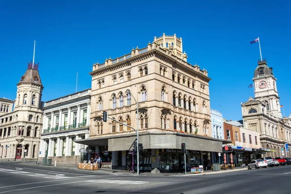 Ballarat Victoria Australia March 2017 Street View Ballarat Vic Intersection — Stock Photo, Image