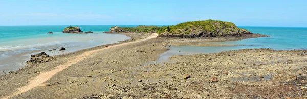 Wedge Island Zátony Cape Hillsborough Nemzeti Park Queensland Ausztrália — Stock Fotó