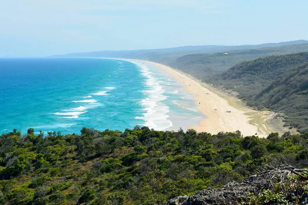 Playa Millas Parque Nacional Great Sandy Queensland Australia — Foto de Stock