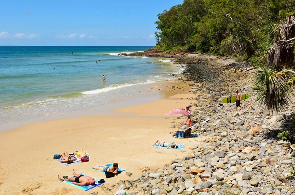Noosa Queensland Australia Diciembre 2017 Noosa Little Cove Playa Noosa — Foto de Stock