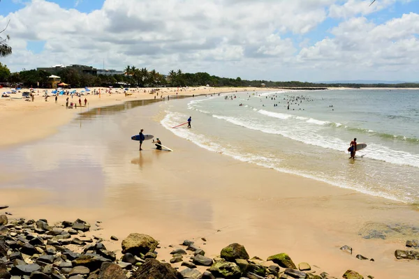 Noosa Queensland Australia Грудня 2017 Пляж Затоці Лагуна Нуса Квінсленд — стокове фото
