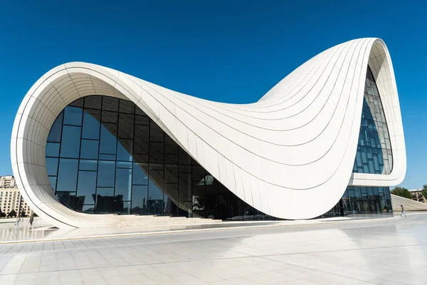 Baku Azerbaijan May 2019 Exterior View Heydar Aliyev Complex Building — Stock Photo, Image