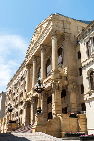 Bakú Azerbaiyán Mayo 2019 Vista Exterior Del Edificio Que Alberga — Foto de Stock