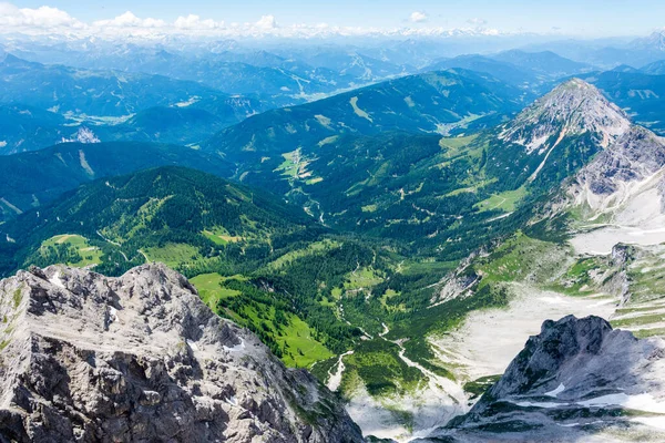 Bergblick Auf Den Rotelstein 2247M Schladming Dachstein Der Steiermark Österreich — Stockfoto