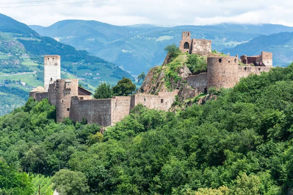 Bolzano South Tirol Italy Липня 2016 Зовнішній Вигляд Замку Сігмундскрон — стокове фото