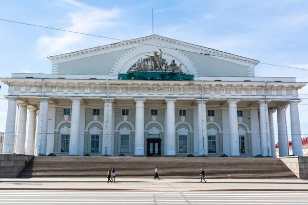 San Petersburgo Rusia Junio 2017 Vista Exterior Del Antiguo Edificio — Foto de Stock