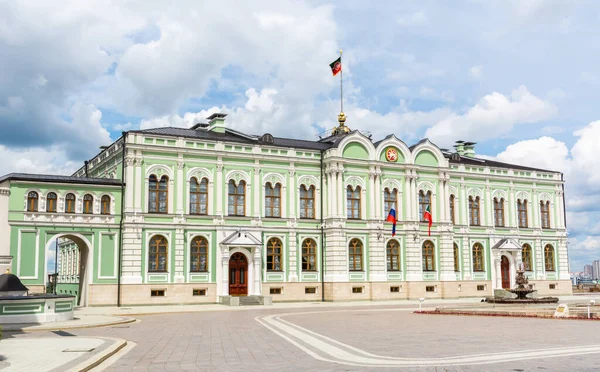 Kazan Russia June 2017 Exterior View Governors Palace Housing Administration — Stock Photo, Image