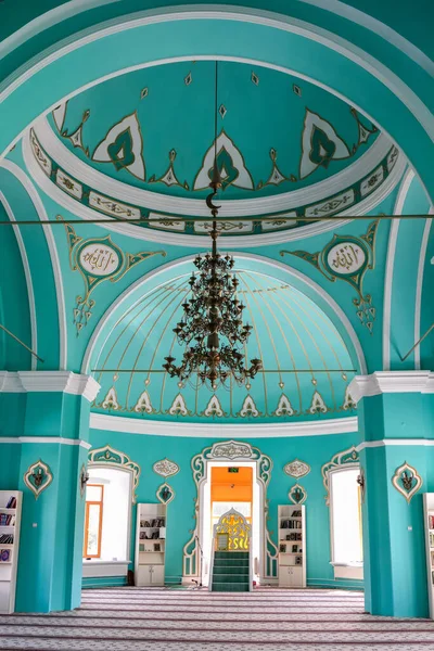Kazan Russia Giugno 2017 Vista Interna Della Moschea Nurullah Kazan — Foto Stock
