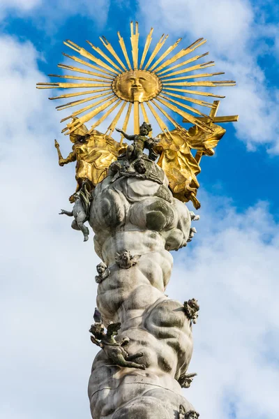 Linz Ausztria 2017 Május Dreifaltigkeitssaule Oszlop Trinity Column Eleme Linzi — Stock Fotó