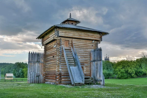 Moskva Rusko Července2017 Bratsk Stockade Tower Kolomenské Muzejní Rezervaci Moskvě — Stock fotografie