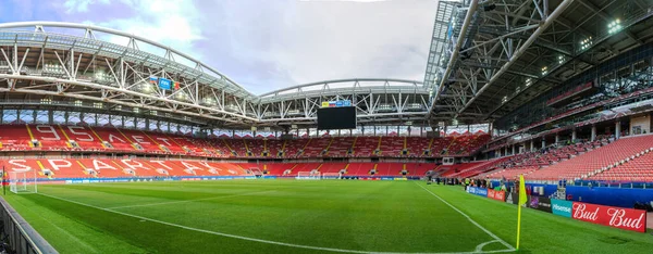 Moskou Rusland Juni 2017 Interieur Zicht Spartak Moskou Stadion Moskou — Stockfoto