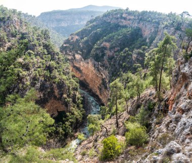 Landscape in Guver Canyon in Antalya, Turkey.