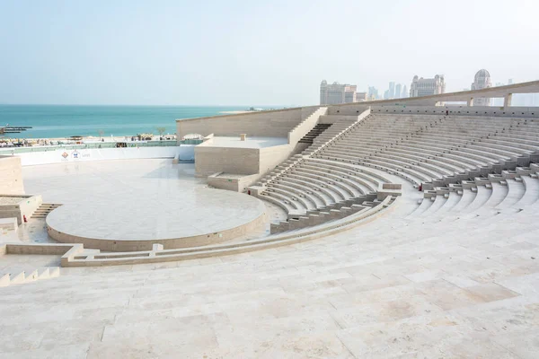 Doha Qatar November 2016 Amphitheater Katara Cultural Village Doha Qatar — Stok fotoğraf