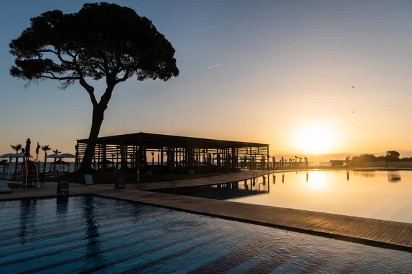 Belek Antalya Turkey February 2019 Swimming Pool Rixos Premium Belek — Zdjęcie stockowe