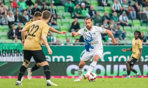 Budapest, Hungary - May 4, 2022. Zalaegerszeg midfielder Emir Halilovic in action during Hungarian OTP Bank Liga Gameweek 31 match Ferencvaros vs Zalaegerszegi (5-3)