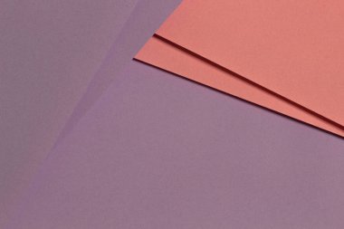 Soyut yaratıcı geometrik pastel pembe ve mor menekşe arkaplan fotokopi alanı ile