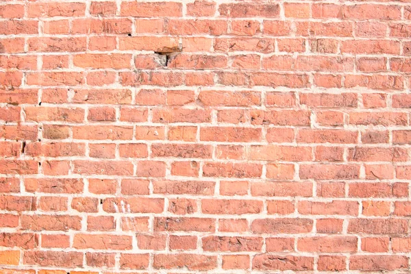 오래 된 빈티지붉은 벽돌 벽의 배경 — 스톡 사진