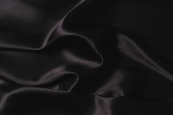 Абстрактный Монохромный Элегантный Роскошный Тканевый Фон Черный Цвет Фона Драпировкой — стоковое фото