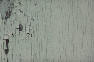 Eski beyaz çizik aşınmış beyaz, boyanmış ahşap duvar dokusu arka plan. Eski ahşap döşemeler, eski püskü döşemeler.