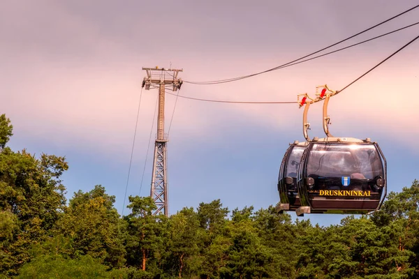 Druskininkai Lithuania August 2022 Cable Car One Most Popular Attraction — Stock Fotó