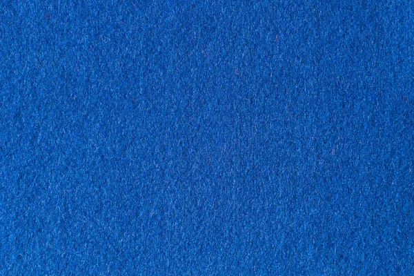 Blue Color Felt Textile Fabric Texture Background — Foto Stock