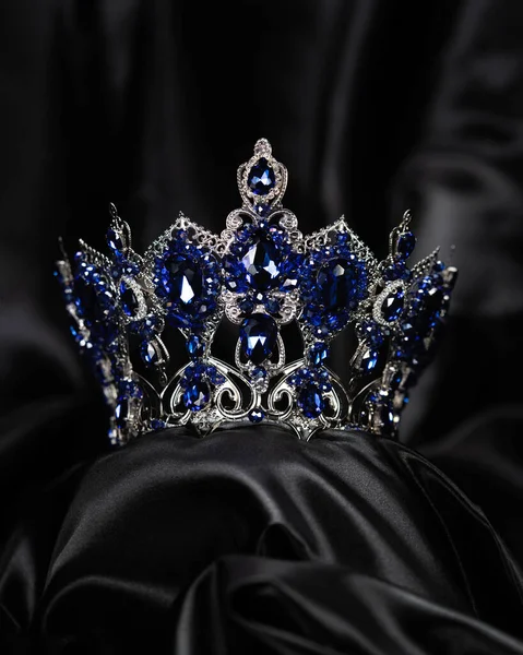 Corona Para Señorita Belleza Símbolo Poder Elegancia Competencia Espectáculo Tiara — Foto de Stock