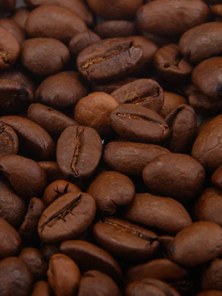 Photo Shows Grains Roasted Coffee Textures Coffee Beans Were Photographed Royalty Free Stock Images