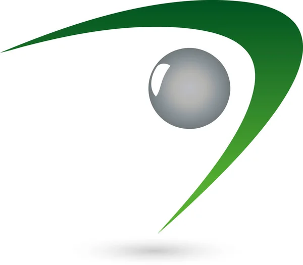 Person Folk Sport Fitness Team Familie Logo – stockvektor