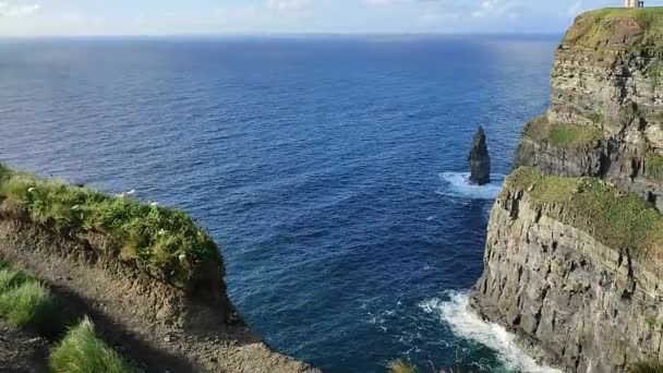 Doolin County Galway Irland September 2021 Überblick Über Das Besucherzentrum — Stockvideo