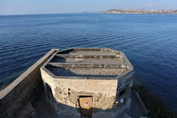 Procida Campania Italy October 2021 Glimpse Procida Canal Punta Pioppeto — Stock Photo, Image