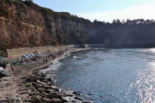 Procida Campania Ιταλία Οκτωβρίου 2021 Procida Glimpse Pozzo Vecchio Bay — Φωτογραφία Αρχείου