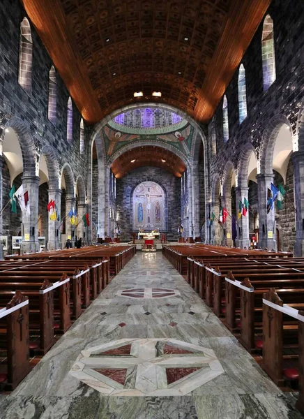 Galway Ireland September 2021 Interior Cathedral Our Lady Assumed Heaven — Stock Photo, Image