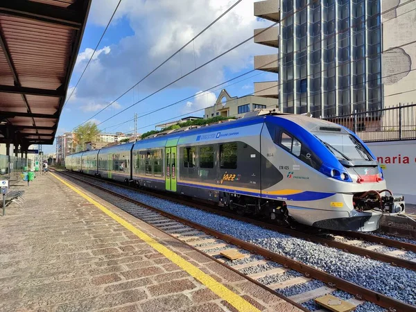 San Giorgio Cremano Campania Italy August 2021 Station National Railway — Stock Photo, Image