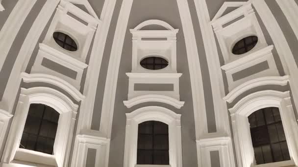 Naples Campania Italy January 2022 Overview Interior Seventeenth Century Chapel — Video