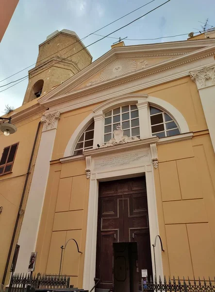 Procida Campania Itália Setembro 2021 Igreja Século Xviii San Leonardo — Fotografia de Stock