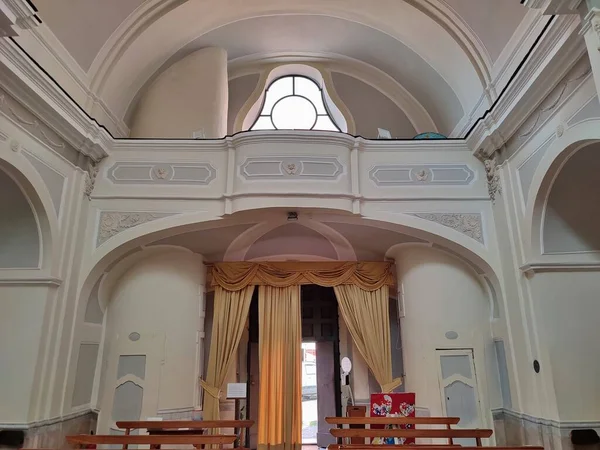 Procida Campania Settembre 2021 Interno Della Seicentesca Chiesa Santa Maria — Foto Stock