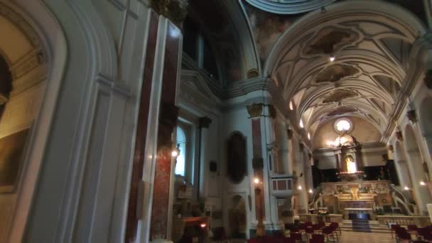 Naples Campanie Italie Février 2022 Vue Ensemble Église Santa Maria — Video