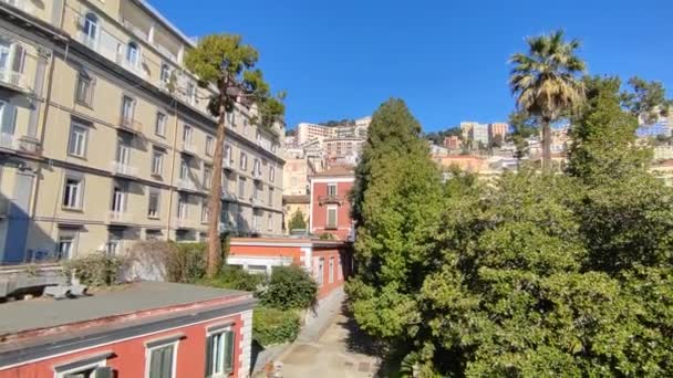 Napoli Campania Italia Febbraio 2022 Panoramica Dell Ottocentesca Villa Pignatelli — Video Stock