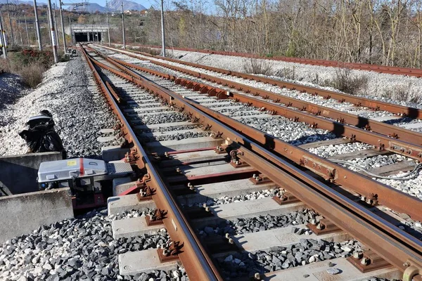 Benevento, Campania, İtalya - 19 Aralık 2021: Benevento Merkez İstasyonu