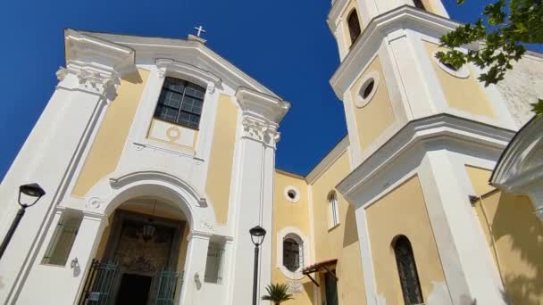 Ischia Campanie Italie Mai 2022 Extérieur Église Sant Antonio Mirabella — Video