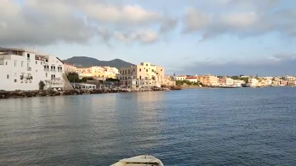 Ischia Campania Italy May 2022 Overview Ischia Ponte Aragonese Pontile — стокове відео