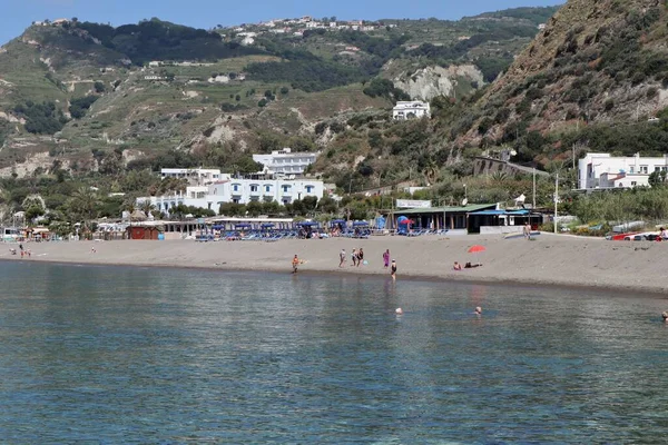 Serrara Fontana Campania Italy May 2022 Overview Maronti Beach Cliff — Stock Photo, Image