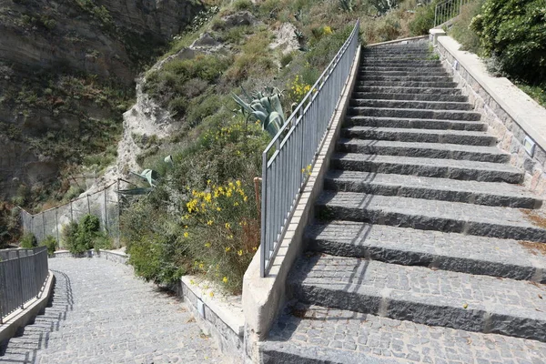 Serrara Fontana Καμπανία Ιταλία Μαΐου 2022 Πρόσβαση Στον Κόλπο Του — Φωτογραφία Αρχείου