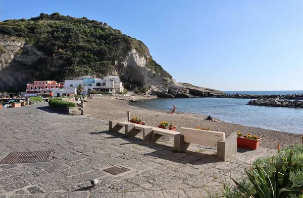 Sant Angelo Ischia Campania Itália Maio 2022 Praia Sant Angelo — Fotografia de Stock