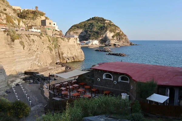 Sant Angelo Ischia Campanië Italië Mei 2022 Glimp Van Restaurant — Stockfoto