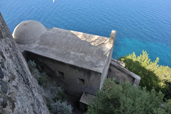 Ischia Campania Italy May 2022 Exterior Sixteenth Century Church Santa — Stock Photo, Image