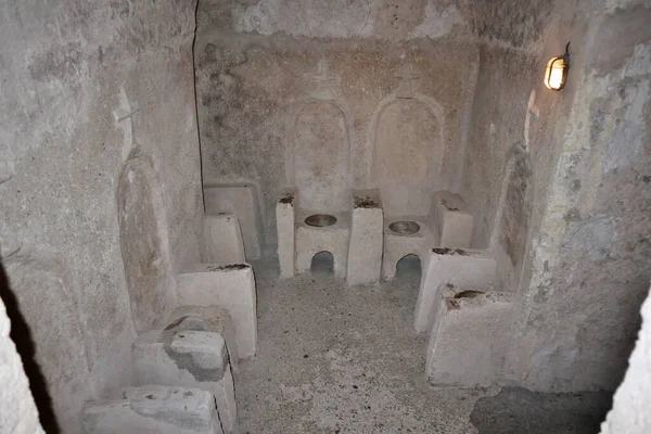 Ischia Campania Italy May 2022 Interior Sixteenth Century Cemetery Nuns — Stock Photo, Image
