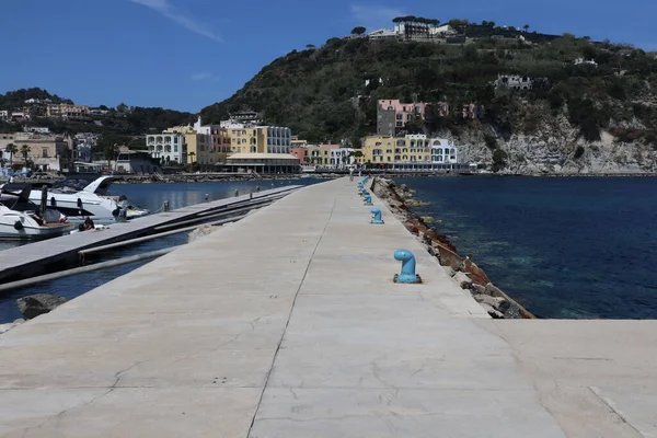 Lacco Ameno Campania Itália Maio 2022 Vislumbre Porto Turístico — Fotografia de Stock