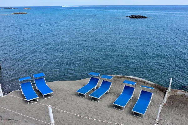 Ischia Campania Itália Maio 2022 Estabelecimentos Balneares Lungomare Colombo — Fotografia de Stock